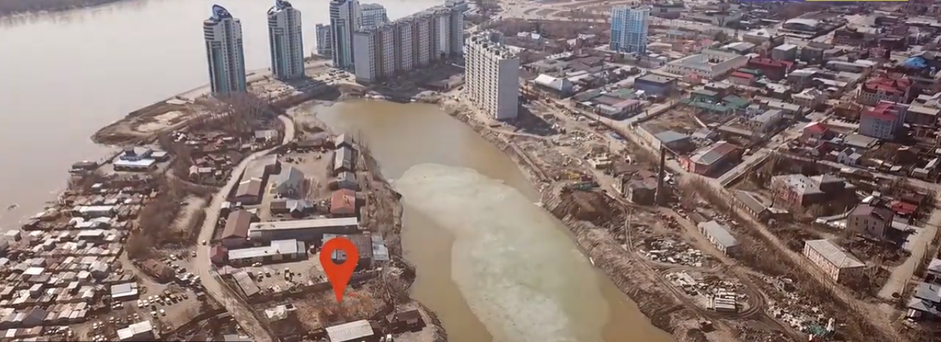 В районе "Барнаульского Ковша" предлагают построить уникальные высотки из стекла