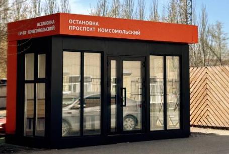 Барнаульский девелопер построил первую в городе теплую остановку