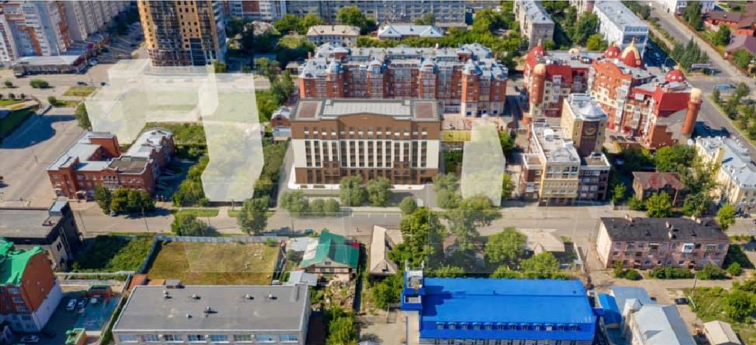 В центре Барнаула вместо одного элитного дома намерены застроить квартал В центре Барнаула вместо одного элитного дома намерены застроить квартал